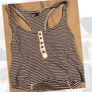 Striped tank top